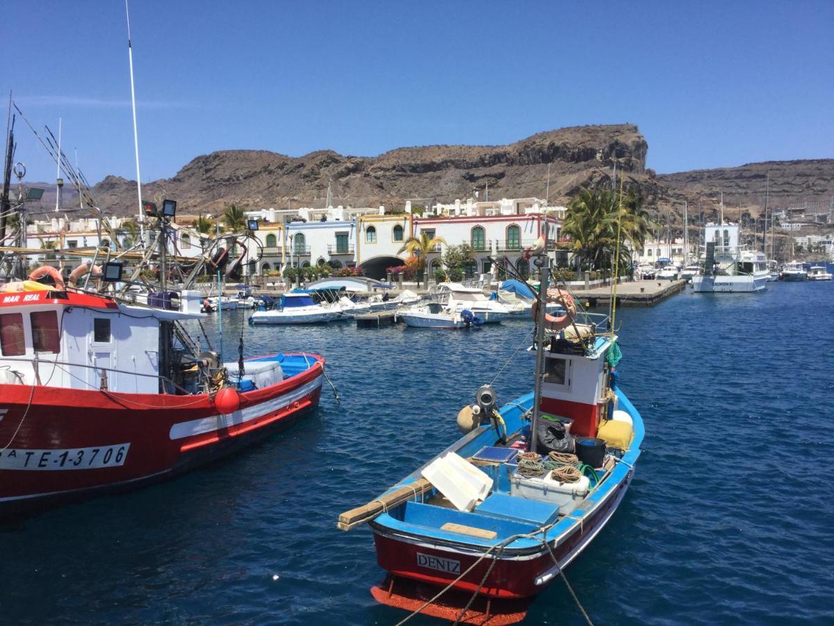 Ferienwohnung Sun, Sea And Rocks Puerto De Mogan Exterior foto