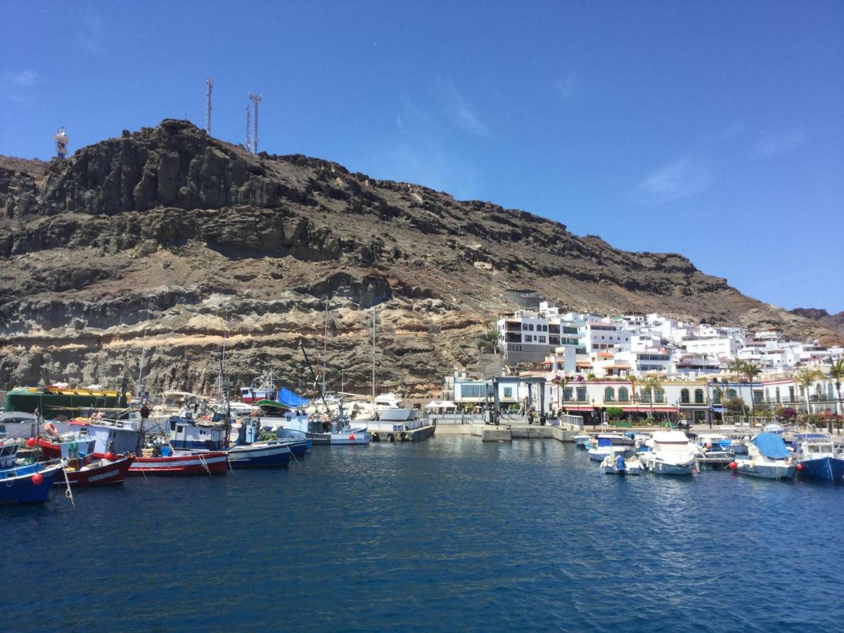 Ferienwohnung Sun, Sea And Rocks Puerto De Mogan Exterior foto